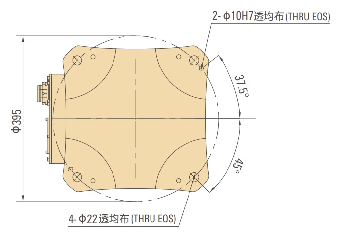 底座安装图