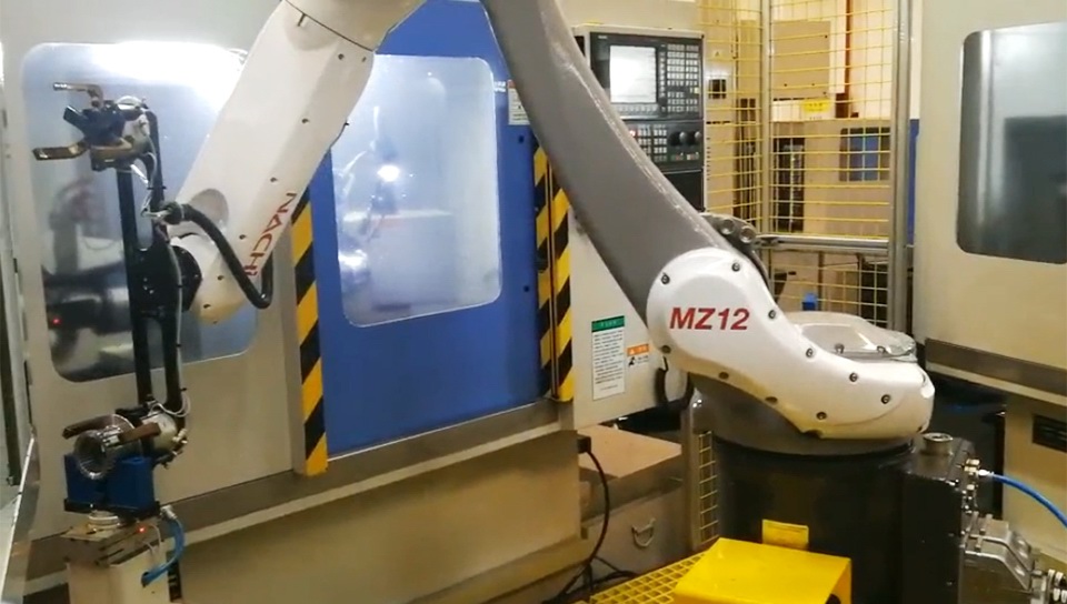 MZ12机器人数控机床自动上下料