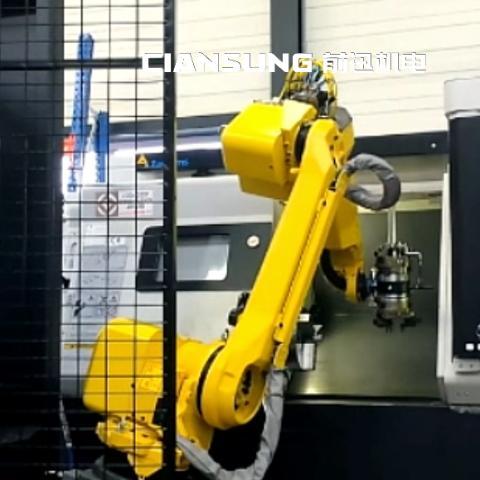 发那科机器人自动机床上下料工作站